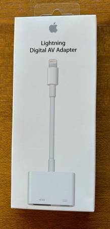 Apple Digital AV Adapter -Lightening 1