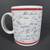 New York Giants Football Facsimile Signatures 12 Oz. Coffee Mug 1990 3 thumbnail