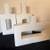 3 large white abstract vases decoration 1 thumbnail