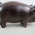 Asian Pot Bellied Pig Hand Carved Folkart Solid Wood Figurine 6 thumbnail