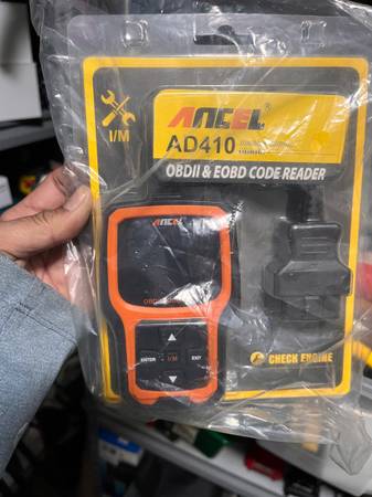 ANCEL AD410 - OBDII and EOBD Code Reader Scan Tool, NEW 1