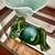 Green Porcelain 4.5" Laying on Back Frog Figurine 3 thumbnail