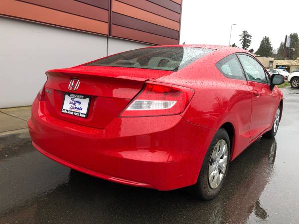 Un solo propietario, Honda Civic LX 2012 <<Muy bien mantenido<<Kilometraje de autopista - $6.995 (Daily Deals Auto Sales Lynnwood)63441859181057124