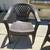 2 Resin stackable outdoor chairs 2 thumbnail