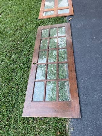 15 Lite Solid Wood Door / Storm Door 1