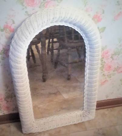 Wicker  Mirror 23 x 37-1/2 1