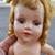 set (3) antique composition girl DOLLS sleep eyes 1920s 7 thumbnail