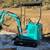 Mini excavator H15R 15hp with attachments 2 thumbnail