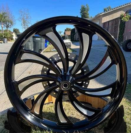Colorado Customs Front Wheel and Rotor 1