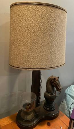 Horse Head Table Lamp 1