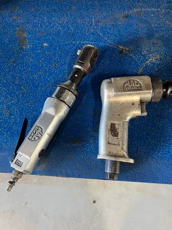Mac tools air ratchet and air grinder 1