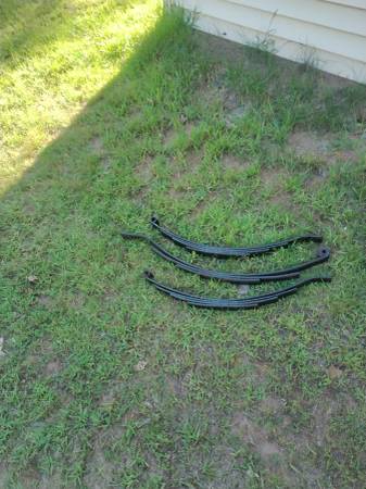 Trailer leaf springs 1