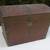 Antique Small Wood Domed Lid Trunk 1 thumbnail