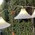 Mid Century Modern Vintage 1970s Hanging Wood Brass Floor Lamp Light 4 thumbnail