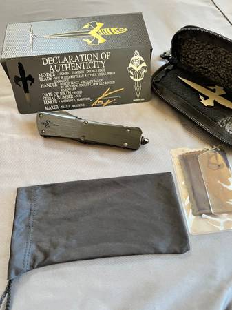 Microtech - Anthony Marfione Custom Combat Troodon 1