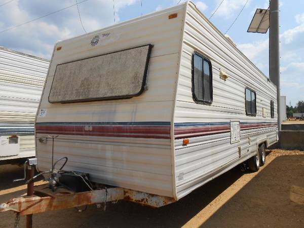 ISO camper travel trailer rv for chicken coop 1