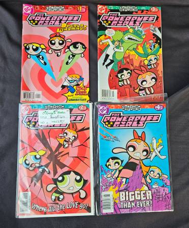 2000 DC Comics Cartoon Network The Powerpuff Girls conjunto de 24 - $150 (Tacoma)63439403348099121