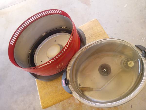 Coleman propane crock pot 1