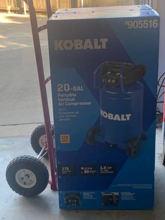 NEW Kobalt air compressor 1