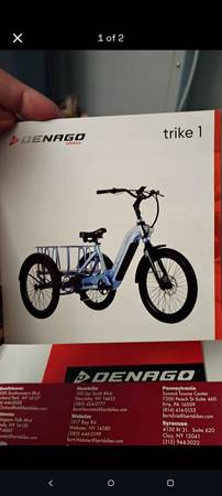Denago e-bike tricycle 1