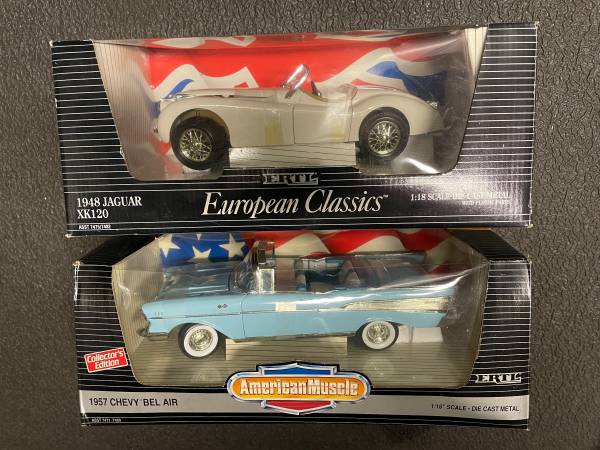 Vintage 1/18 ERTL scale die cast cars vehicles 1
