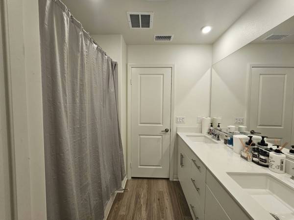 Light cooking in kitchen and Quiet street Fourth street female Yucaipa 1