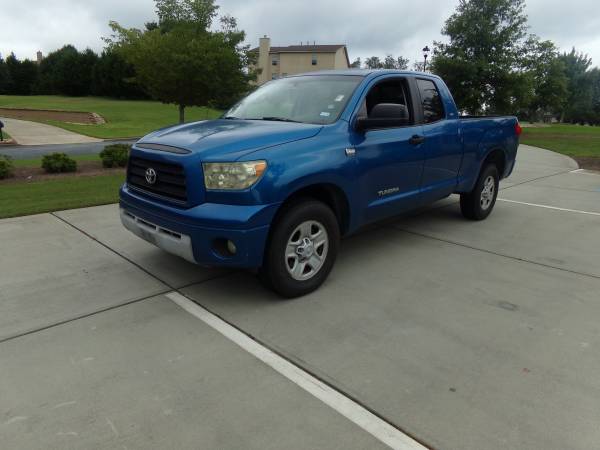 2008 Toyota tundra 2wd double