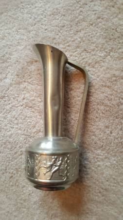 Pewter Small TINN Pitcher/Vase from Norway 1