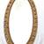 Large Vintage Wall Mirror with Ornate Gold Painted Oval Wooden Frame 1 thumbnail