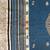 Mexican Folk Art Woven Serape Rug Blanket 1920’s Texcoco Style 50x80 2 thumbnail