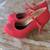 JG Mary Jane RED Platform Heels Pumps Shoes-8.5 4 thumbnail