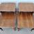 Vintage Two Tier Solid Wood End Tables / Night Stands  / Side Tables 1 thumbnail