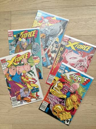 Marvel Comics X-Force Lot of 9 1