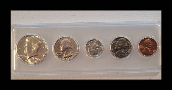 1964 5 Coin Mint set 1
