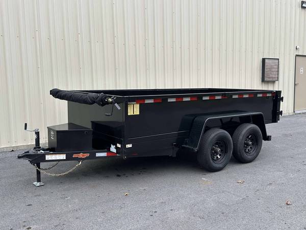 2026 Down 2 Earth DTE612EDT5.2B – Dump Trailer 6’x12’ Trailer 1