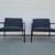 Contemporary Modern Pair of Lounge Chairs 2 thumbnail