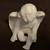 VINTAGE COLLECTIBLE SITTING CHILD ANGEL PORCELAIN FIGURINE 3 thumbnail