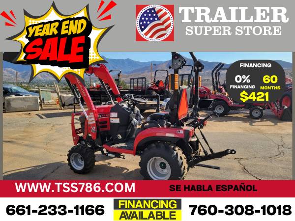 NEW MAHINDRA TRACTOR 1126 TL ZERO INTEREST 1