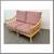 Late 20th Century Mcguire Furniture Loveseat 3 thumbnail