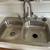 Stainless Steel Kitchen Sink and Delta Pull out Faucet and soap dispenser 1 thumbnail