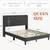 Brand new Queen bed frame with a brand new mattress included 2 thumbnail