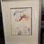 Framed Vintage Watercolor Painting of Woman in Hat 1 thumbnail