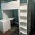 IKEA Loft bed, white with desk, 4 drawers, plus storage, Twin 1 thumbnail