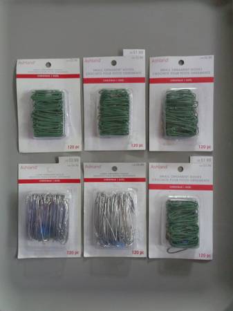 6 Packs Of Ornament Hooks - All For $3 1