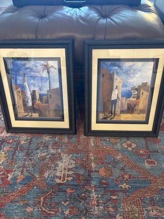 Two framed prints 1