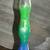 Candle stick Holder HAND PAINTED GREEN AND BLUE 5 thumbnail