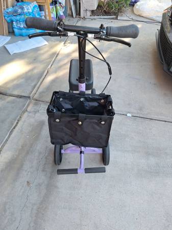 Knee Scooter seated or regular 1