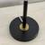 West elm 2 telescoping adjustable black metal natural linen table lamp 4 thumbnail