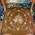 Vintage Chair Carved Rose Back Needlepoint Seat 2 thumbnail