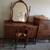 Vintage dresser and vanity with mirror and chair set 1 thumbnail